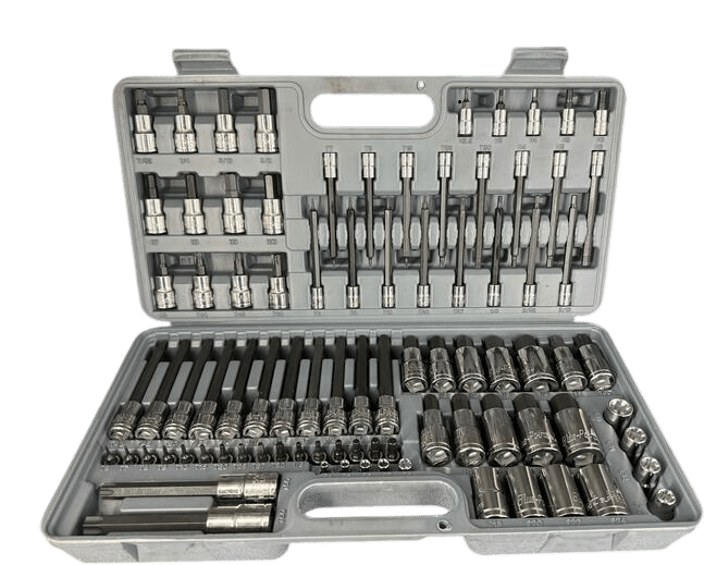 Blue - Point 87 pc Torx / Hex Bit Socket Set - Mega Cash Sydney