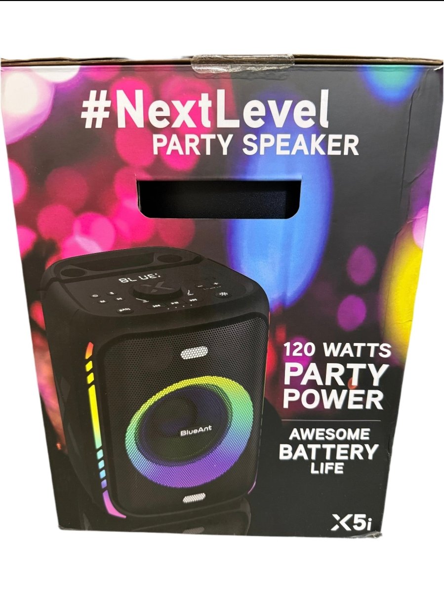 BlueAnt Portable Bluetooth Speaker X5i with 2 Wireless Microphones - Mega Cash Sydney