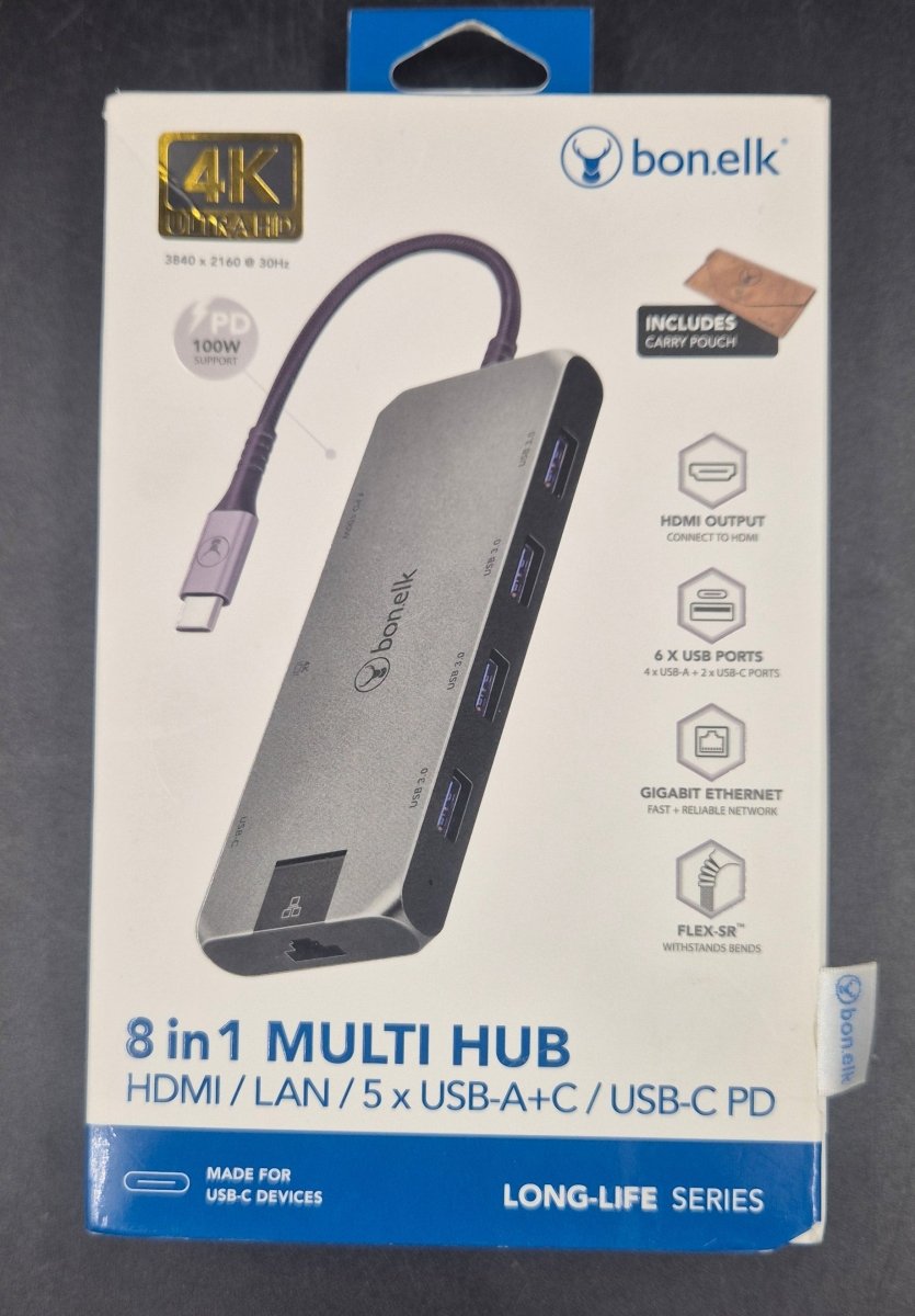 Bon elk 8 in 1 Multi Hub - Mega Cash Sydney