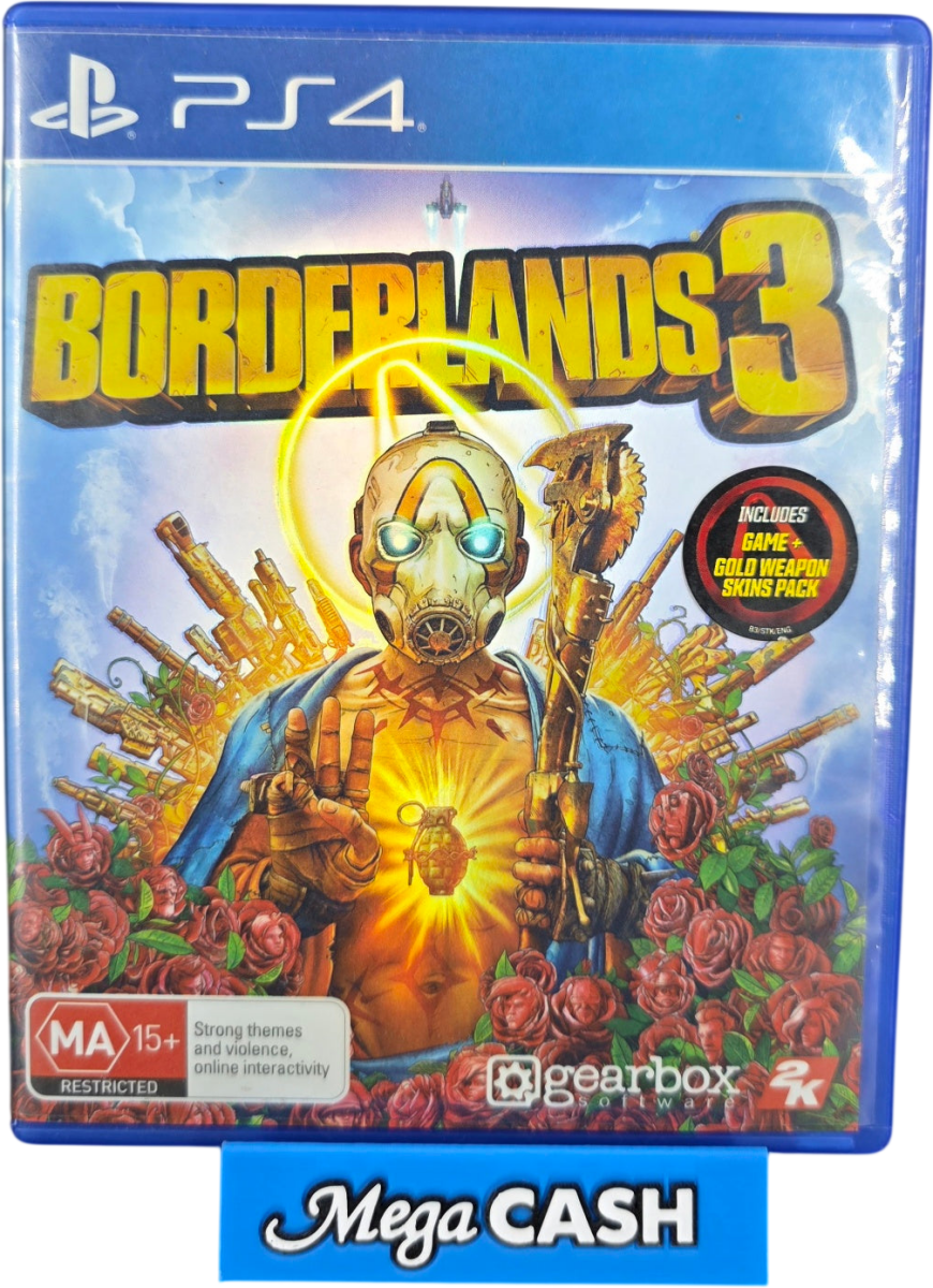 Borderlands 3 PS4/ Playstation 4 Game - Pre - owned - Mega Cash Sydney