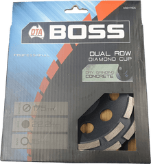 BOSS Dual 175mm Coarse Grinding Disc - DGD175DC - Mega Cash Sydney