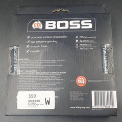 BOSS Dual 175mm Coarse Grinding Disc - DGD175DC - Mega Cash Sydney