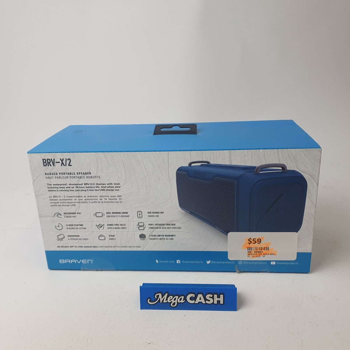 BRAVEN SPEAKER BRV - X/2 - Mega Cash Sydney