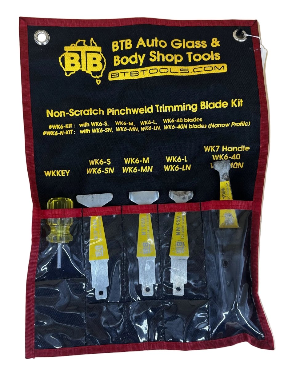 BTB Tools Non-Scratch Pinchweld Trimming Set - WK6-KIT - Mega Cash Sydney