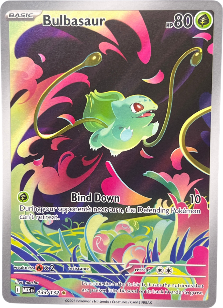 Bulbasuar AR 133/132 Mega Evolutions Base - Mega Cash Sydney