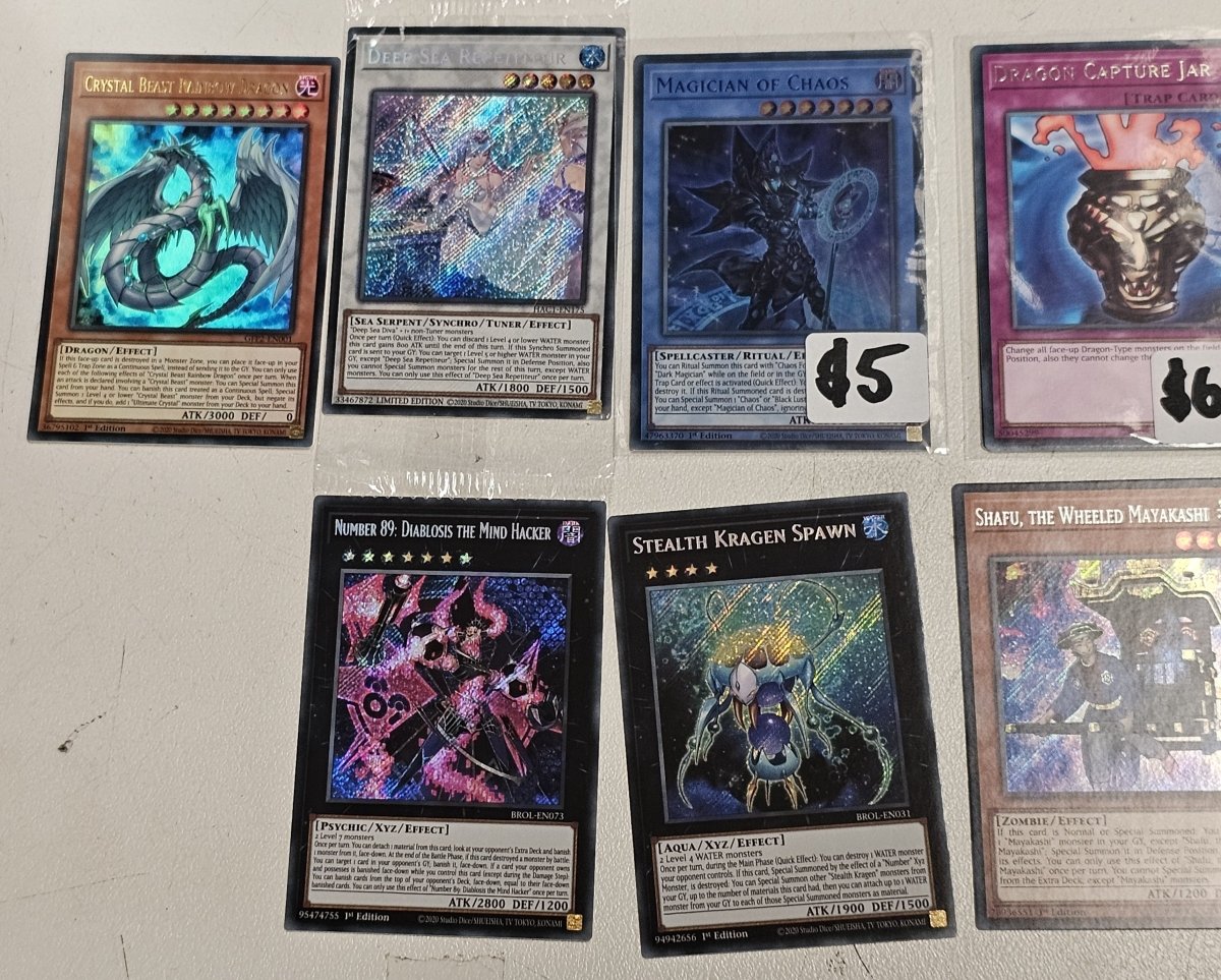 BULK Yu Gi Oh Card Lot - Mega Cash Sydney