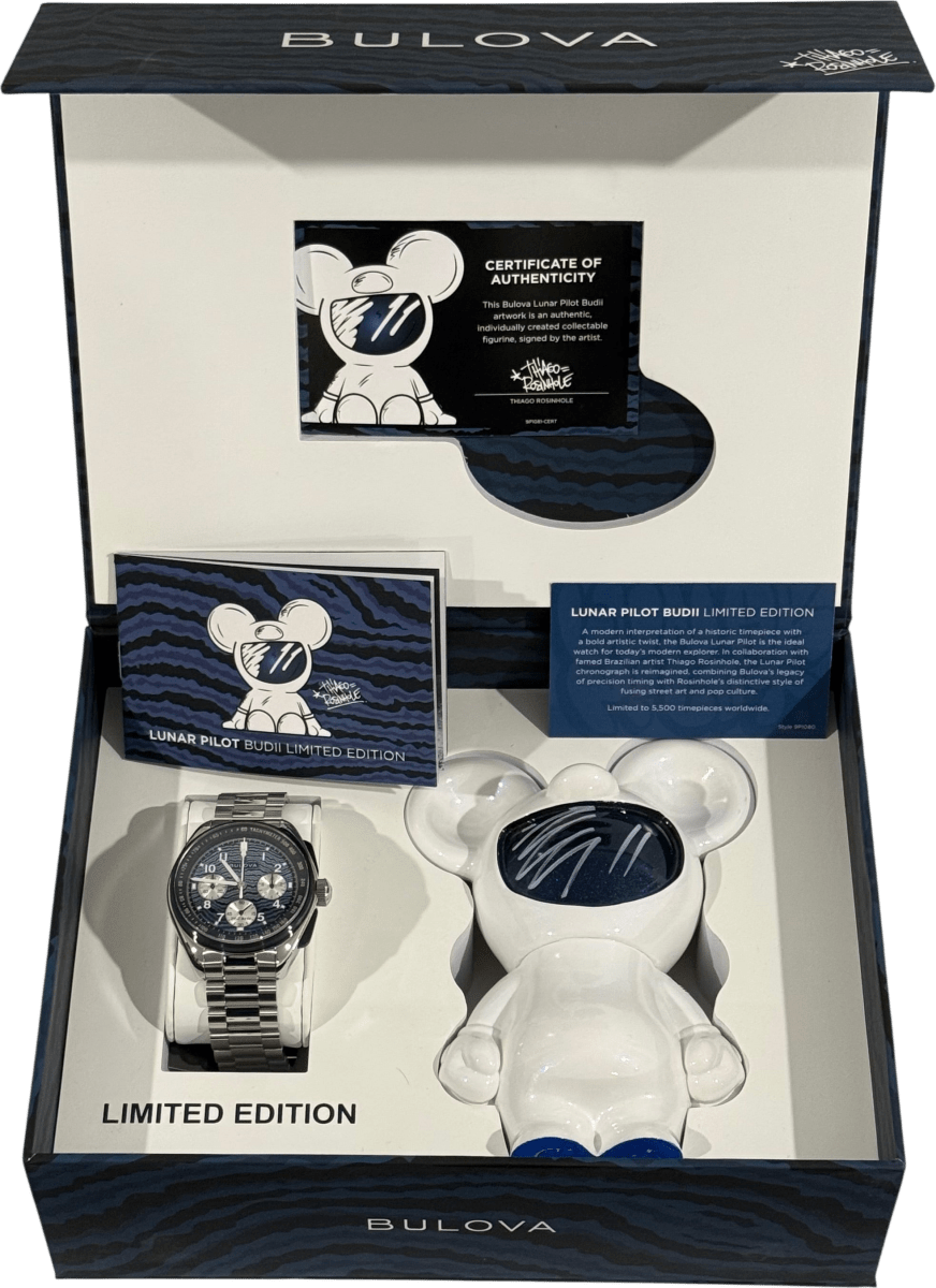 Bulova Lunar Pilot "Budii" Thiago Rosinhole Limited Edition 98A329 Watch - Mega Cash Sydney