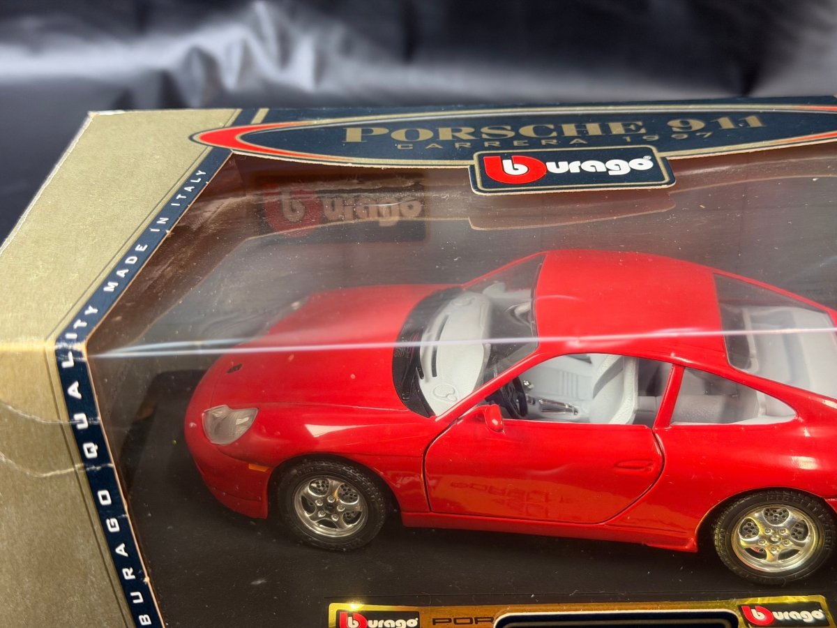 Burago Porsche 911 Carrera 1997 Bijoux Collection 1/24 Model Car - Mega Cash Sydney