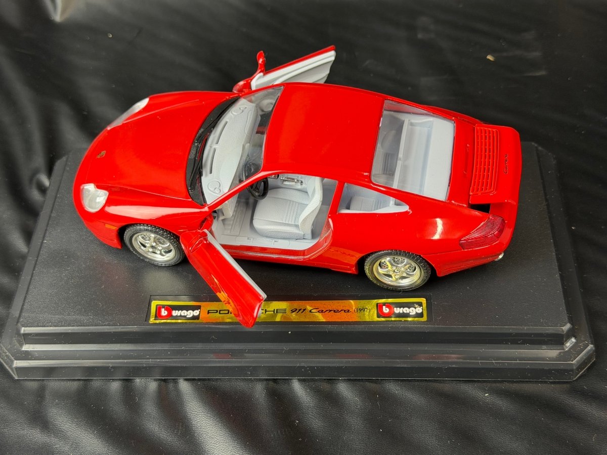 Burago Porsche 911 Carrera 1997 Bijoux Collection 1/24 Model Car - Mega Cash Sydney