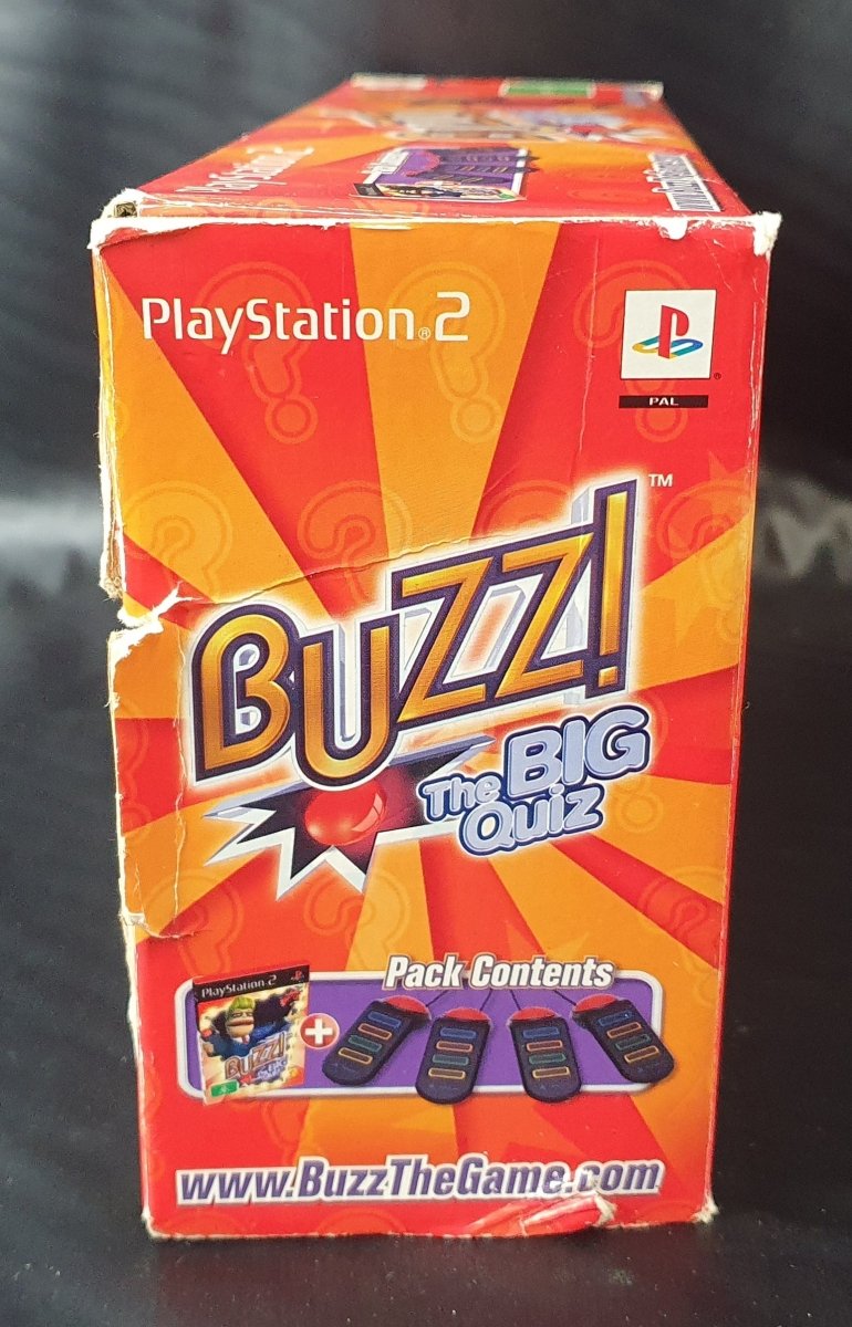 Buzz The Big Quiz - Playstation 2 (PS2) - Game not included - Mega Cash Sydney