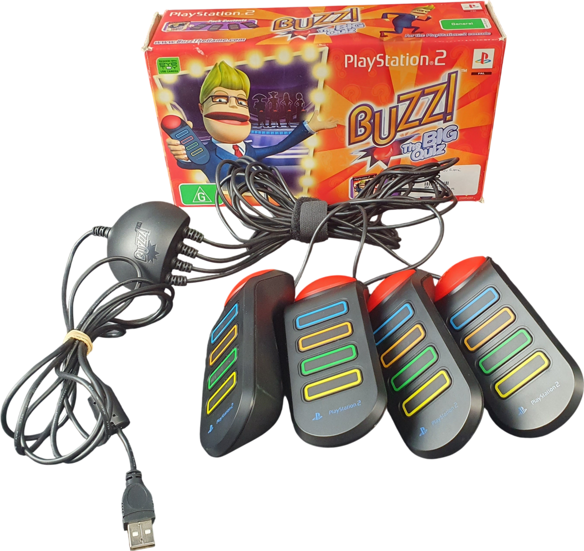 Buzz The Big Quiz - Playstation 2 (PS2) - Game not included - Mega Cash Sydney