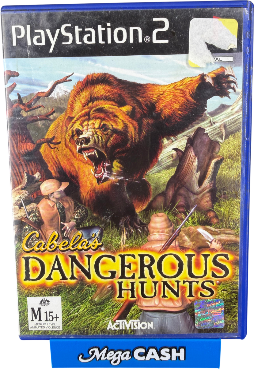 Cabela’s Dangerous Hunts - PlayStation 2/PS2 Game - Mega Cash Sydney