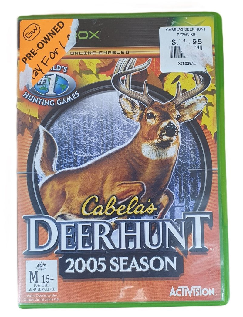 Cabela's - Deer Hunt - 2005 Season - Xbox Game - Mega Cash Sydney