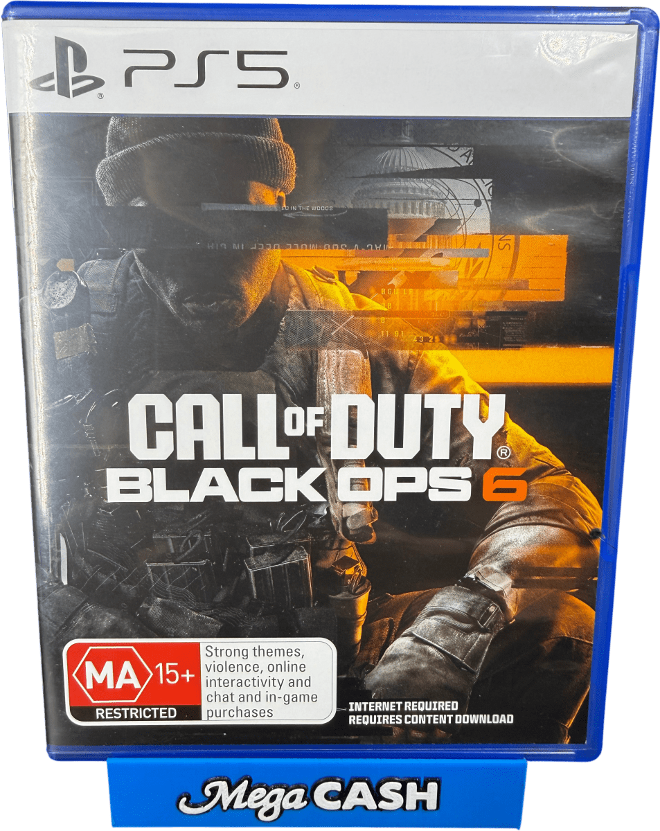 Call of Duty Black Ops 6 (COD) - PlayStation 5/PS5 Game - Mega Cash Sydney