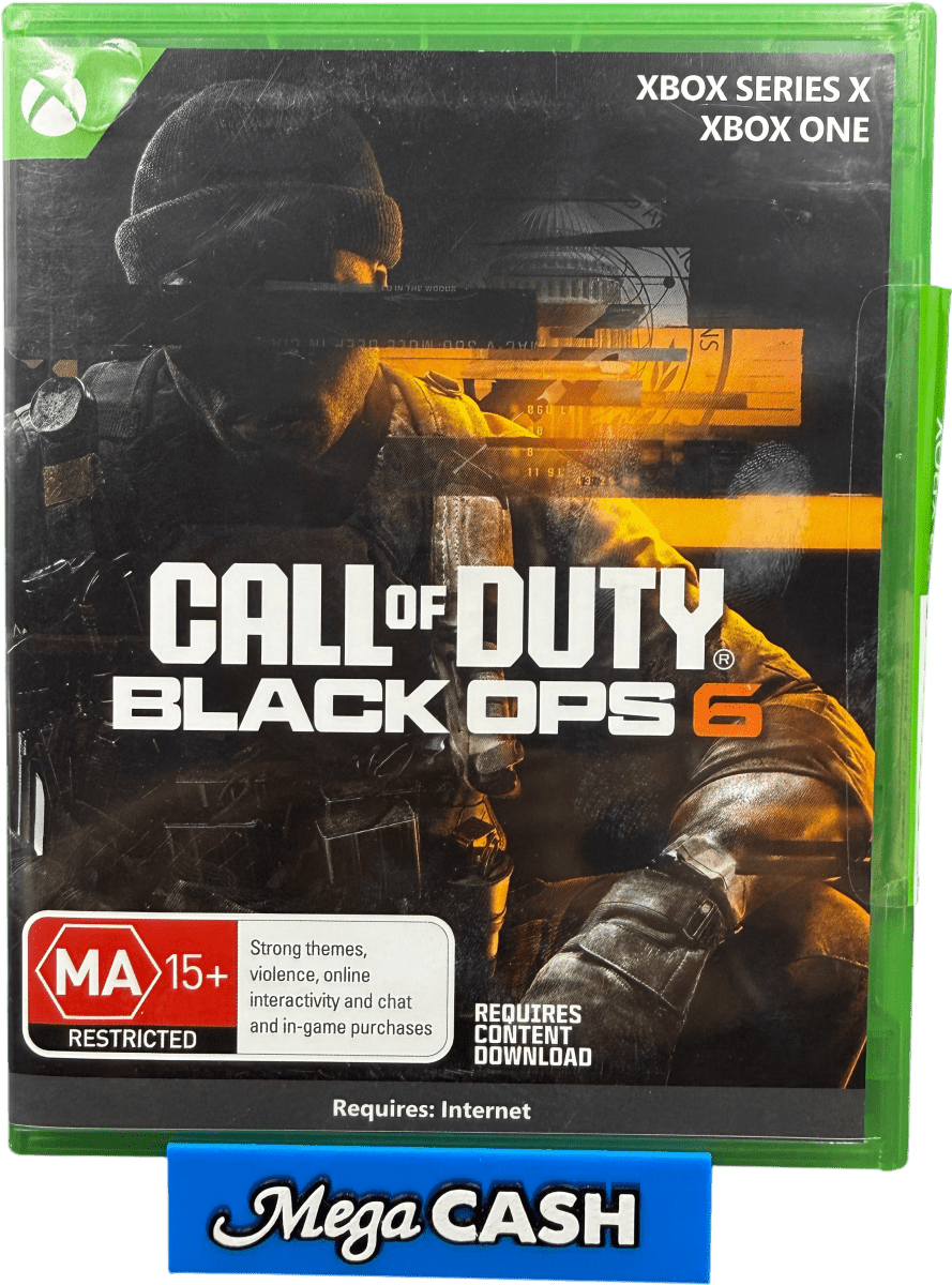 Call of Duty Black Ops 6 (COD) - Series X / Xbox One Game - Mega Cash Sydney