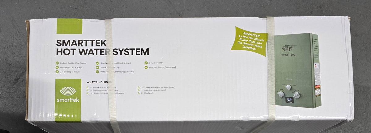SMARTTEK  - Hot Water System W/ 6LPM Pump - SMA-BLK