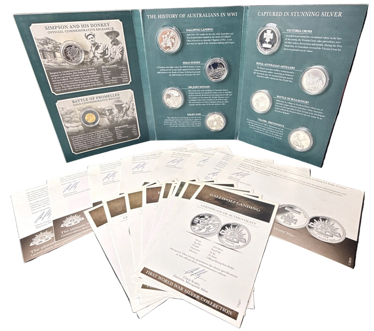Silver Commemorative Collection - First World War