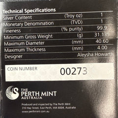 Marilyn Monroe - 1oz Silver Proof Coin
