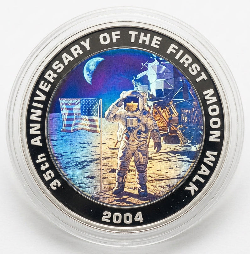 35th Anniversary Of The First Moon Walk - 1oz Silver Proof Coin