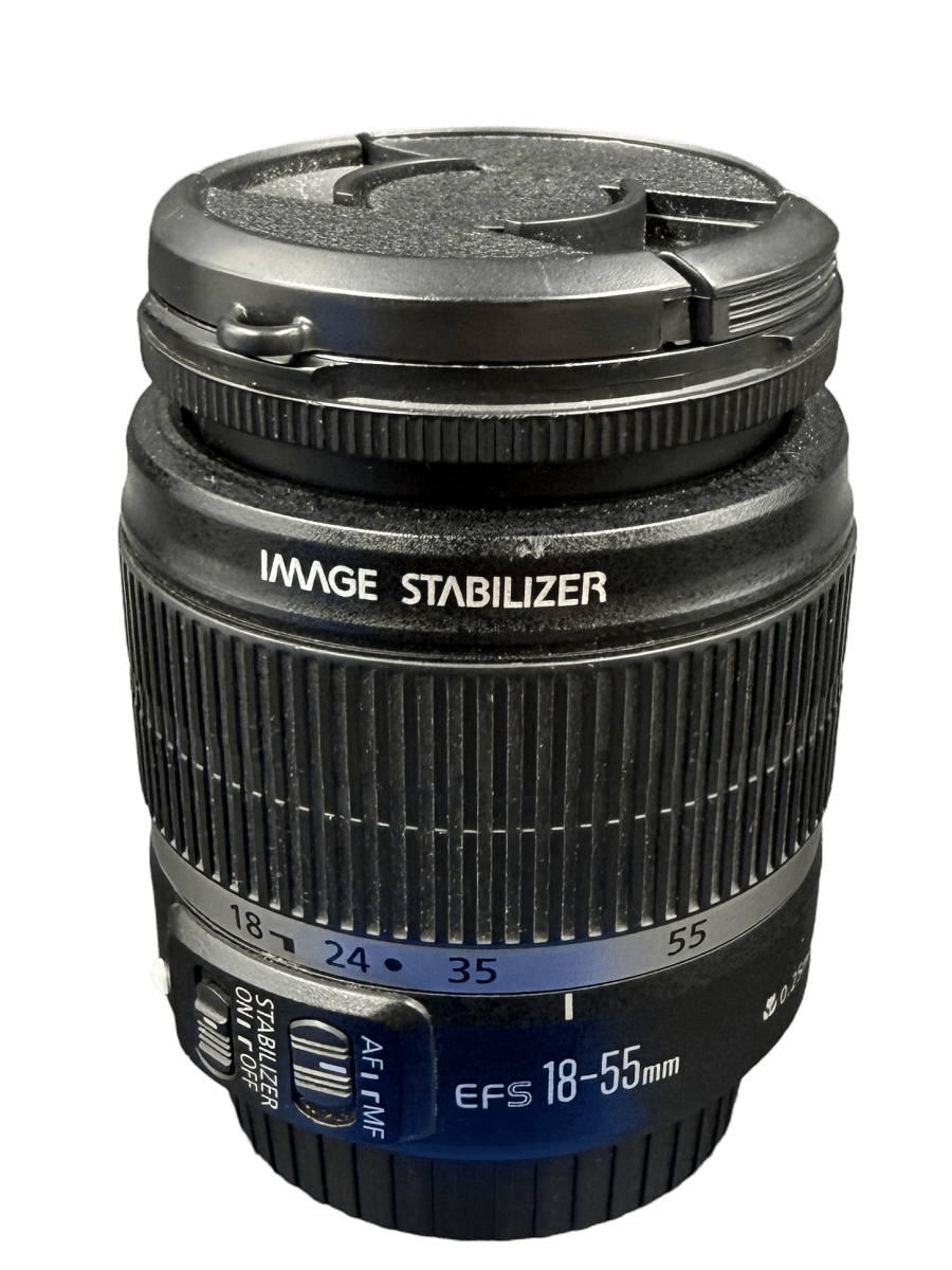 Canon Camera Lens 18 - 55mm 1:3.5 - 5.6 with cap. - Mega Cash Sydney