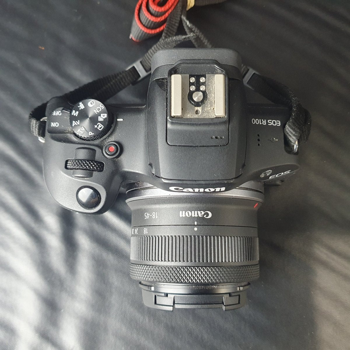 Canon EOS R100 - Digital SLR Camera - with 18 - 45 Lens + Adapter + Carry Bag & Charger - Mega Cash Sydney
