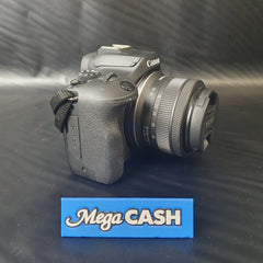 Canon EOS R100 - Digital SLR Camera - with 18 - 45 Lens + Adapter + Carry Bag & Charger - Mega Cash Sydney