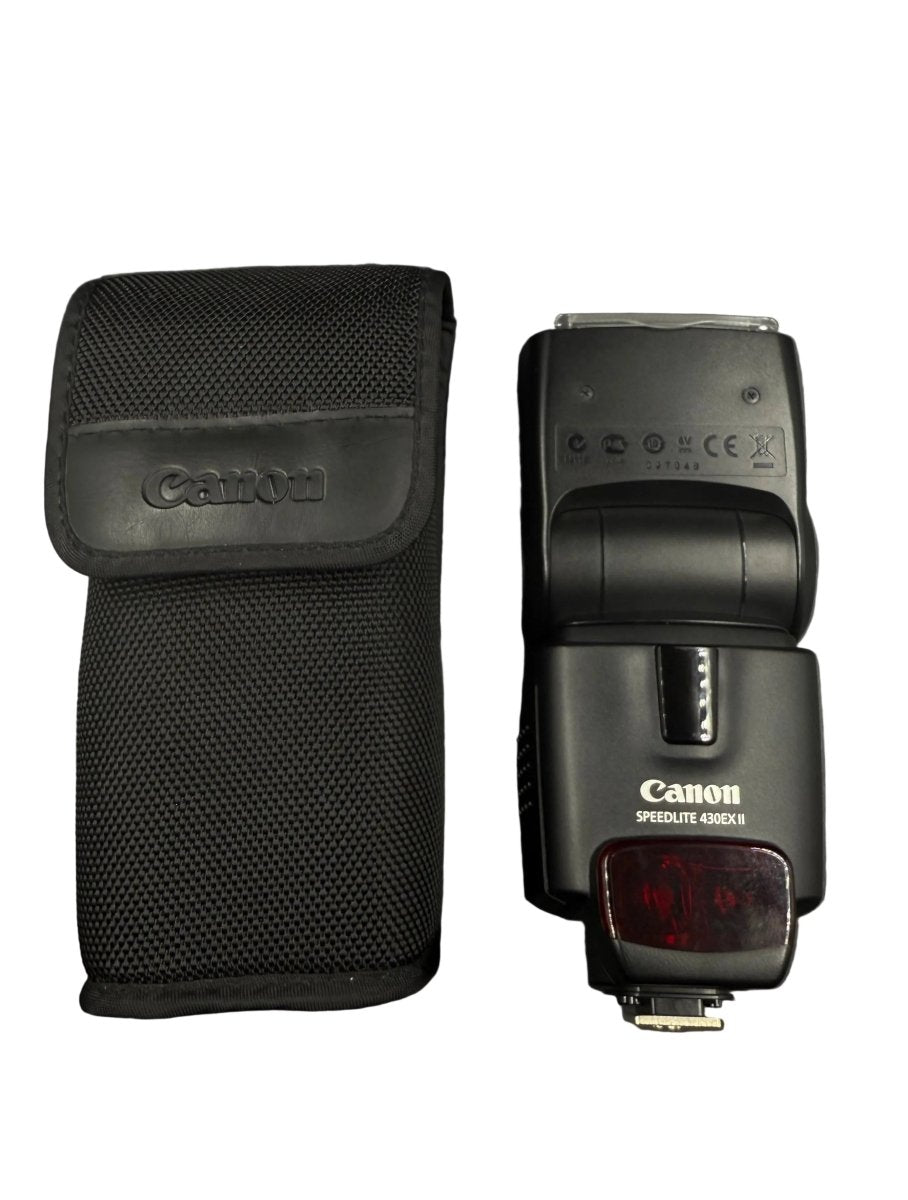 Canon flash 430EXii speedlite with case - Mega Cash Sydney