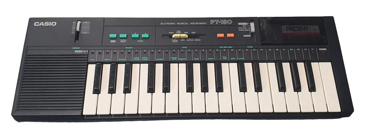 Casio PT - 180 - 32 key mini keyboard synth 80s - Mega Cash Sydney