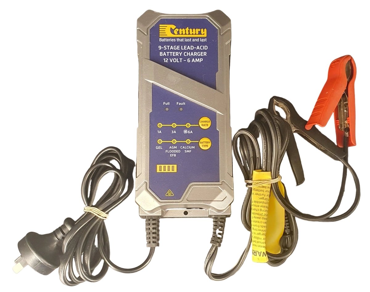Century CC1206 Battery Charger (12V) - Mega Cash Sydney