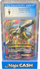 CGC 9 M Blastoise 102/108 XY Evolutions - Mega Cash Sydney