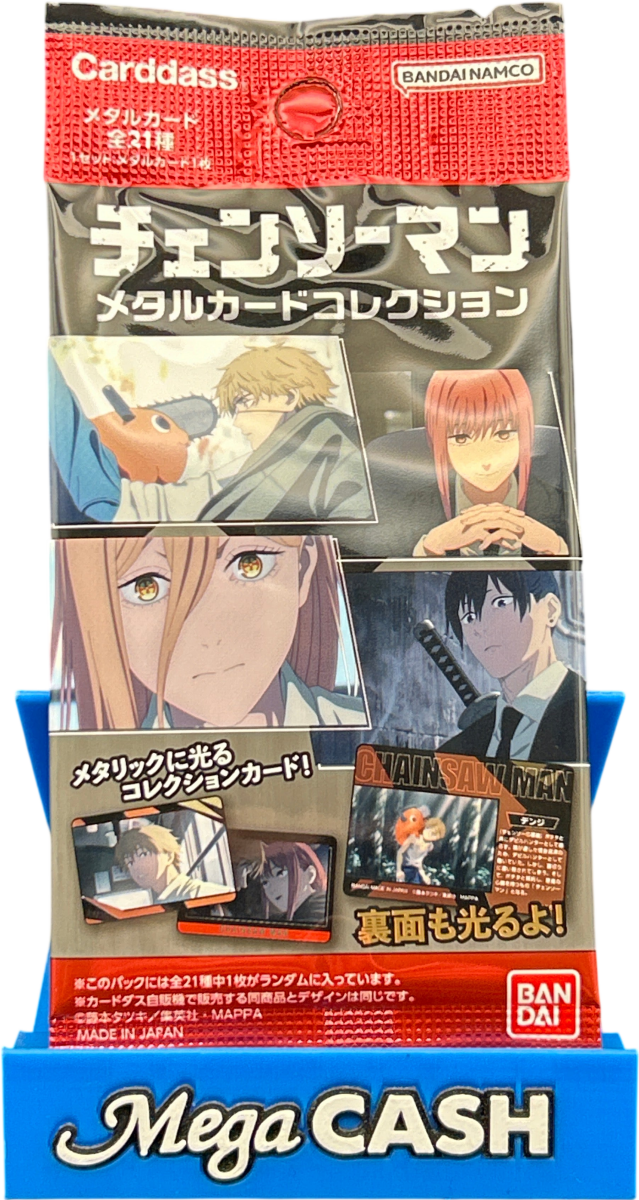 Chainsaw Man Metal Card Collection Booster Pack (Jap) - Mega Cash Sydney