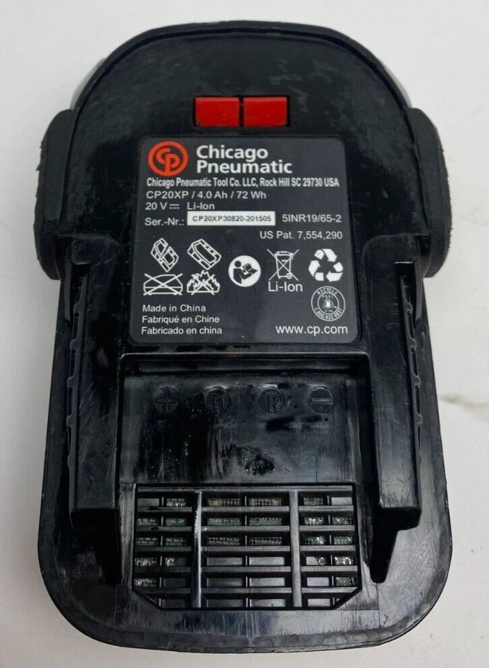 Chicago Pneumatic CP8828 3/8″ 20V 4.0Ah Lithium - Ion Cordless Impact Wrench Set - Mega Cash Sydney