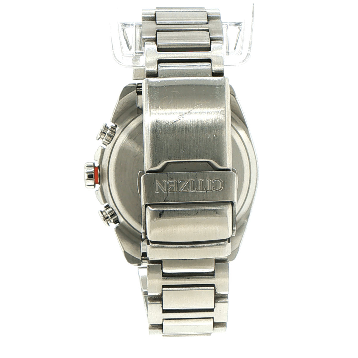 Citizen Eco-Drive Chronograph Silver-Tone Metal Men's Watch - Mega Cash Sydney