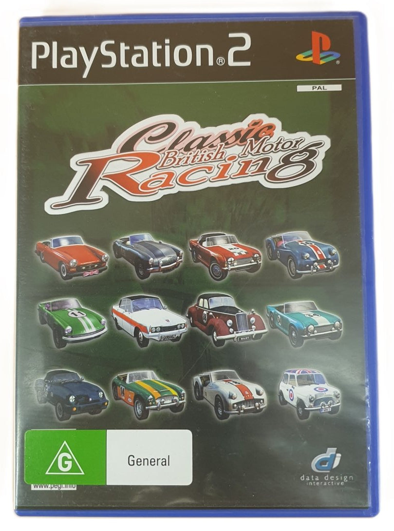 Classic British Motor Racing - Playstation 2/PS2 Game - Mega Cash Sydney