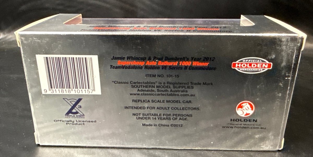 Classic Carlectables - Team Vodafone Holden VE Series II Commodore - 101-15 - Mega Cash Sydney