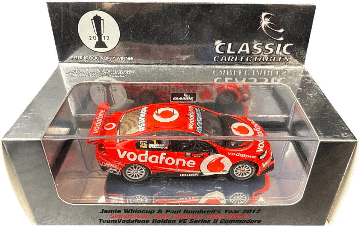 Classic Carlectables - Team Vodafone Holden VE Series II Commodore - 101-15 - Mega Cash Sydney