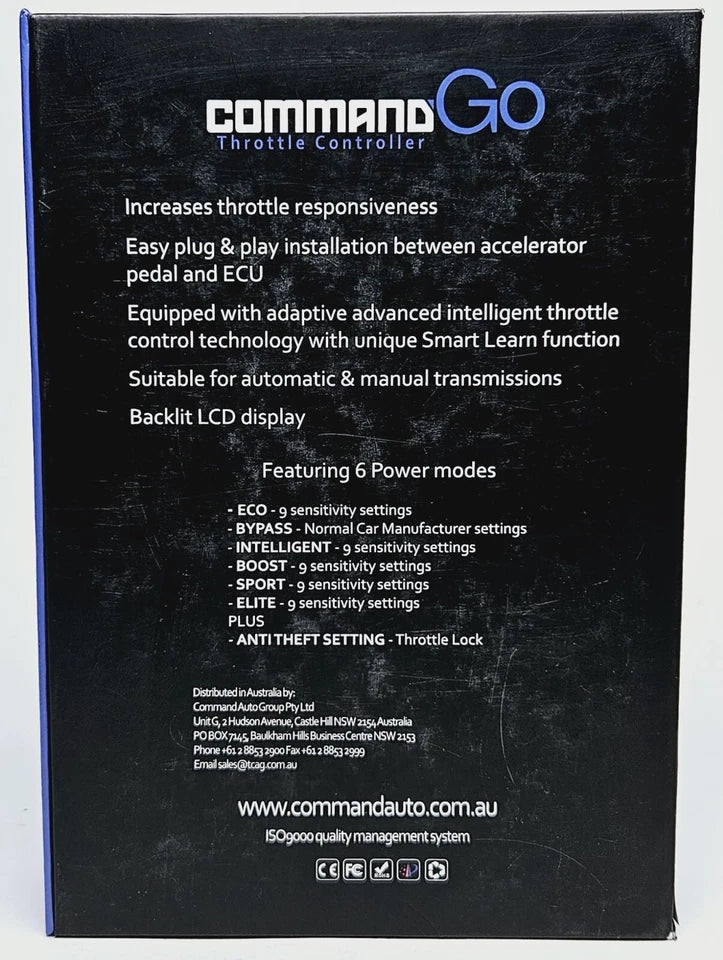 Command Go Throttle Controller 22GO833 - Mega Cash Sydney