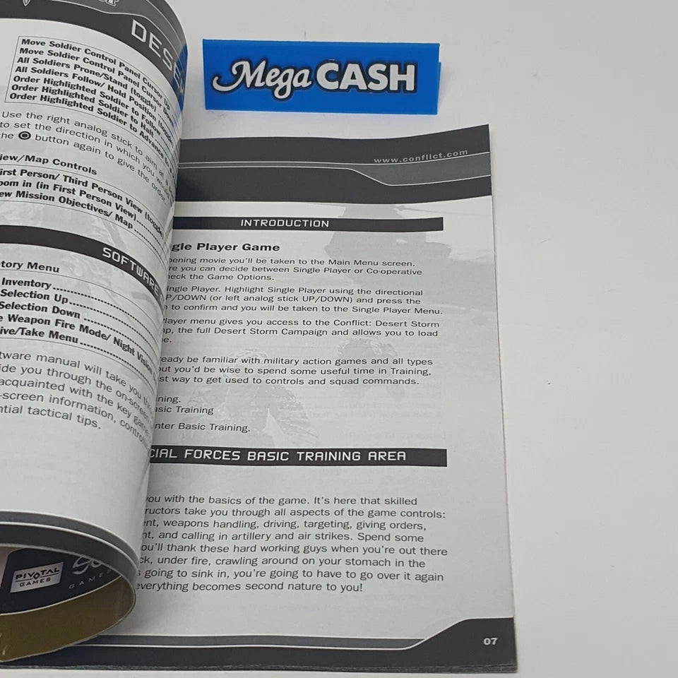 Conflict : Desert Storm 2 : PS2 (Playstation 2) Game - *Read Condition* - Mega Cash Sydney