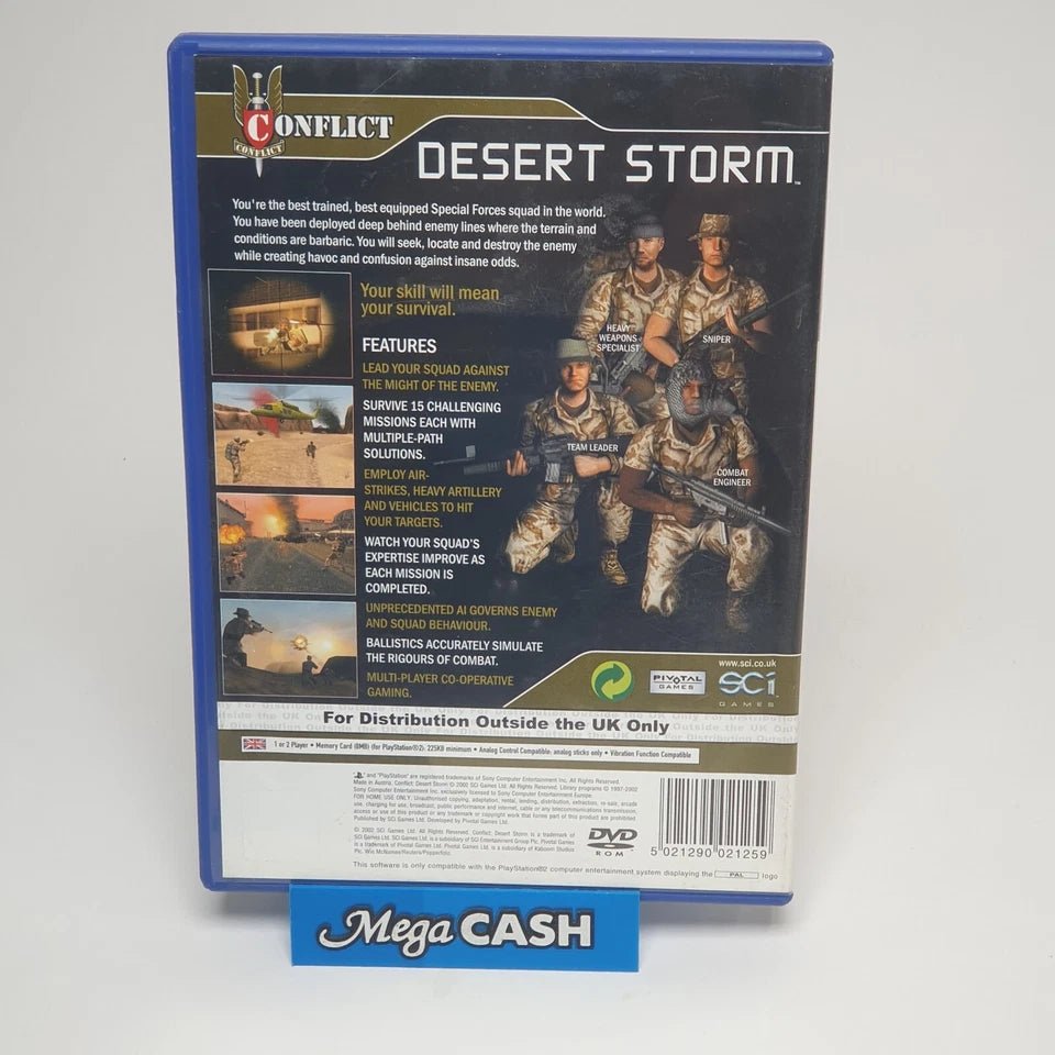 Conflict : Desert Storm 2 : PS2 (Playstation 2) Game - *Read Condition* - Mega Cash Sydney