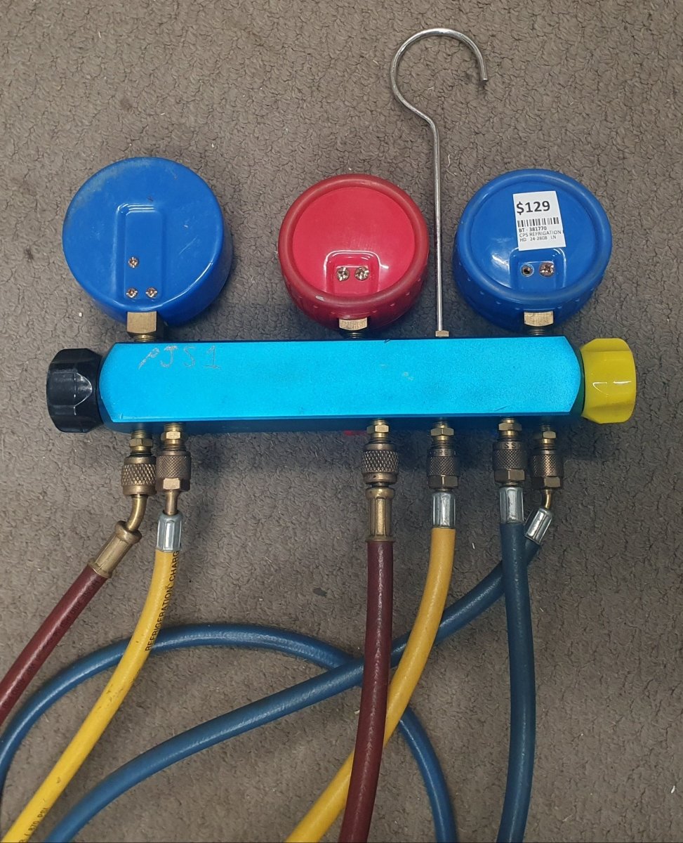 CPS REFRIGATION HOSES WITH 3 GAUGES - Mega Cash Sydney