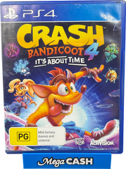 Crash Bandicoot: It’s About Time - PlayStation 4/PS4 Game - Mega Cash Sydney