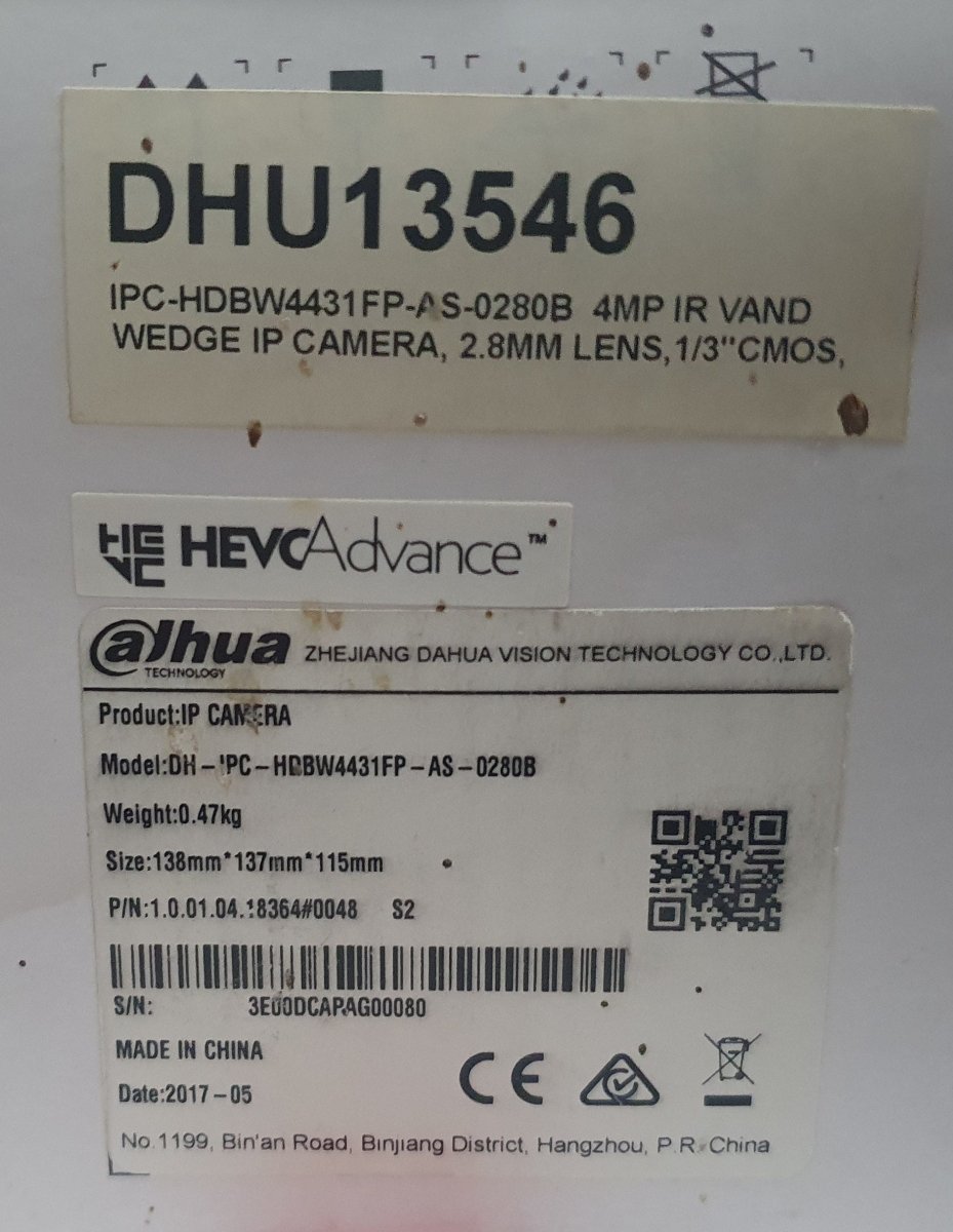 DAHUA - NVR4208 - SURVEILLANCE KIT - 5 CAMERAS + RECORDER (8 Channel) - Read Conditions - Mega Cash Sydney