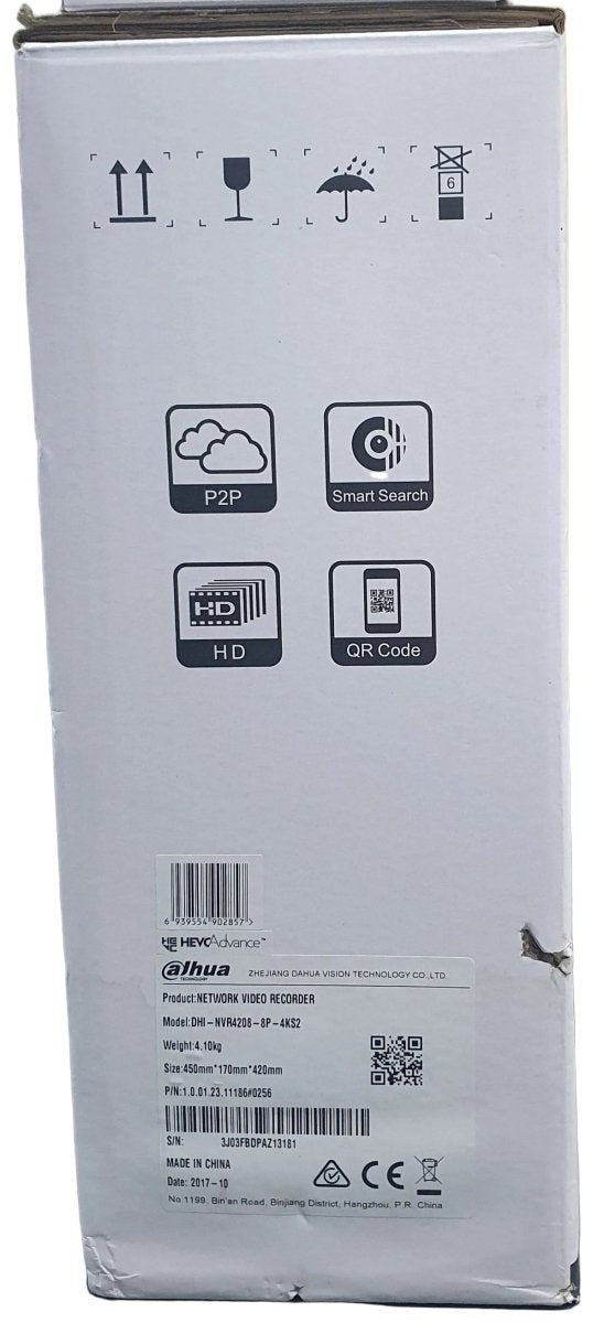 DAHUA - NVR4208 - SURVEILLANCE KIT - 5 CAMERAS + RECORDER (8 Channel) - Read Conditions - Mega Cash Sydney