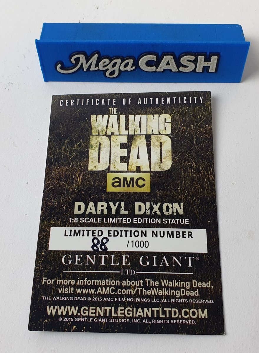 Daryl Dixon + Wolves - GENTLE GIANT The Walking Dead - 88/1000 - 1:8 Scale - AMC - Mega Cash Sydney