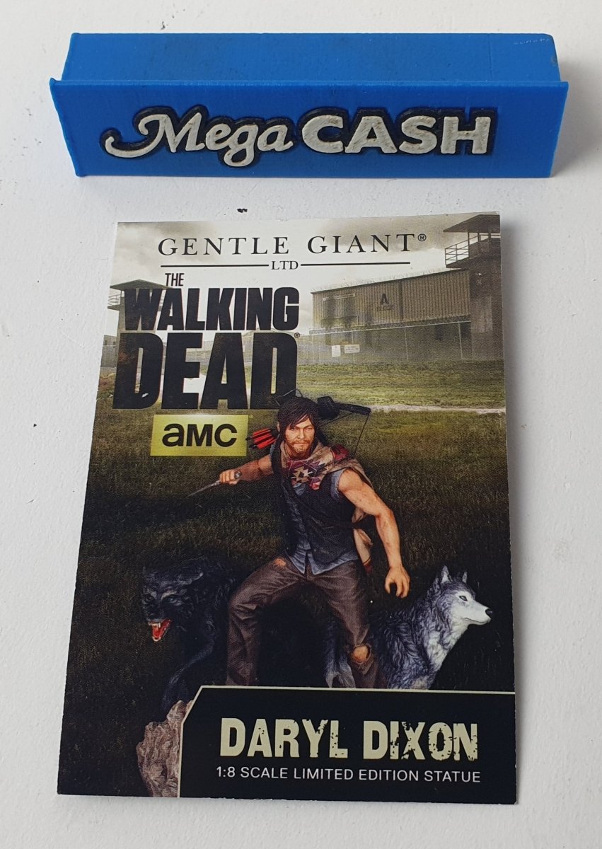 Daryl Dixon + Wolves - GENTLE GIANT The Walking Dead - 88/1000 - 1:8 Scale - AMC - Mega Cash Sydney