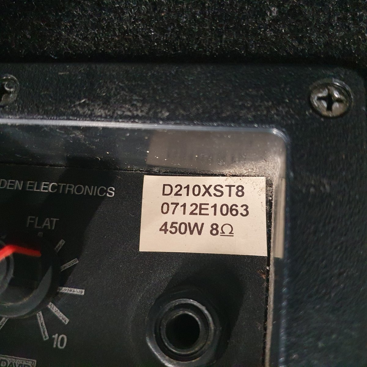 DAVID EDEN - BASS SPEAKER CABINET - D210XST8 - 8 Ohm - Mega Cash Sydney