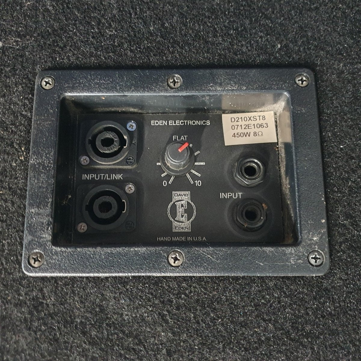 DAVID EDEN - BASS SPEAKER CABINET - D210XST8 - 8 Ohm - Mega Cash Sydney