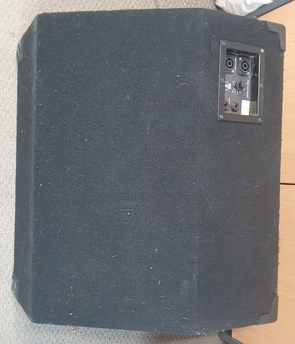 DAVID EDEN - BASS SPEAKER WEDGE CABINET - D210MBX8 - 350W 8 Ohms - Mega Cash Sydney