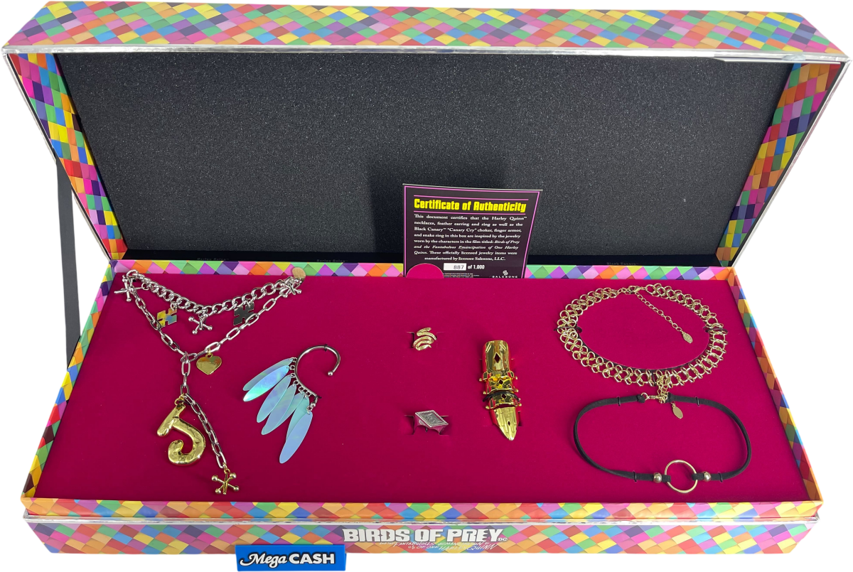 DC COLLECTABLE SALESONE STUDIOS BIRDS OF PREY REPLICA JEWELLRY SET - Mega Cash Sydney
