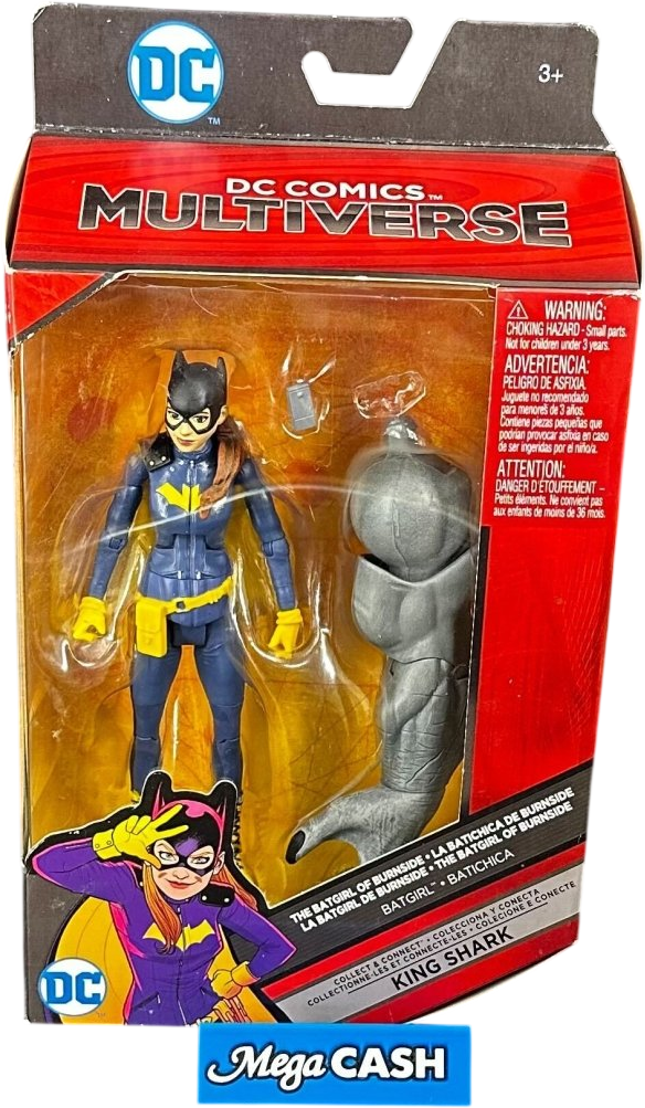 DC COMICS MULTIVERSE BATGIRL KING SHARK - Mega Cash Sydney